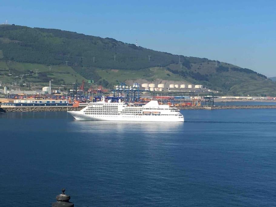 Flat With 160 M Of Garden, Sea Views Bilbao-Getxo Διαμέρισμα Εξωτερικό φωτογραφία